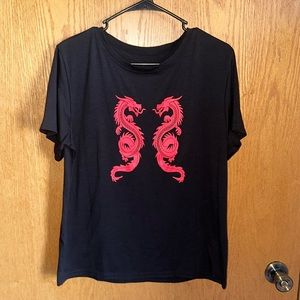 SHEIN XL Basic T-shirt.